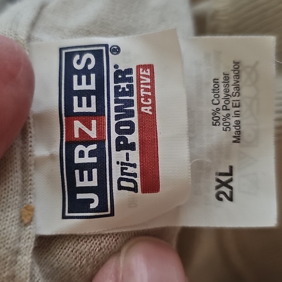 Jerzees Dri-Power Active 2XL Shirtrzees Size 2XL Tote 1 - Picture 4 of 4